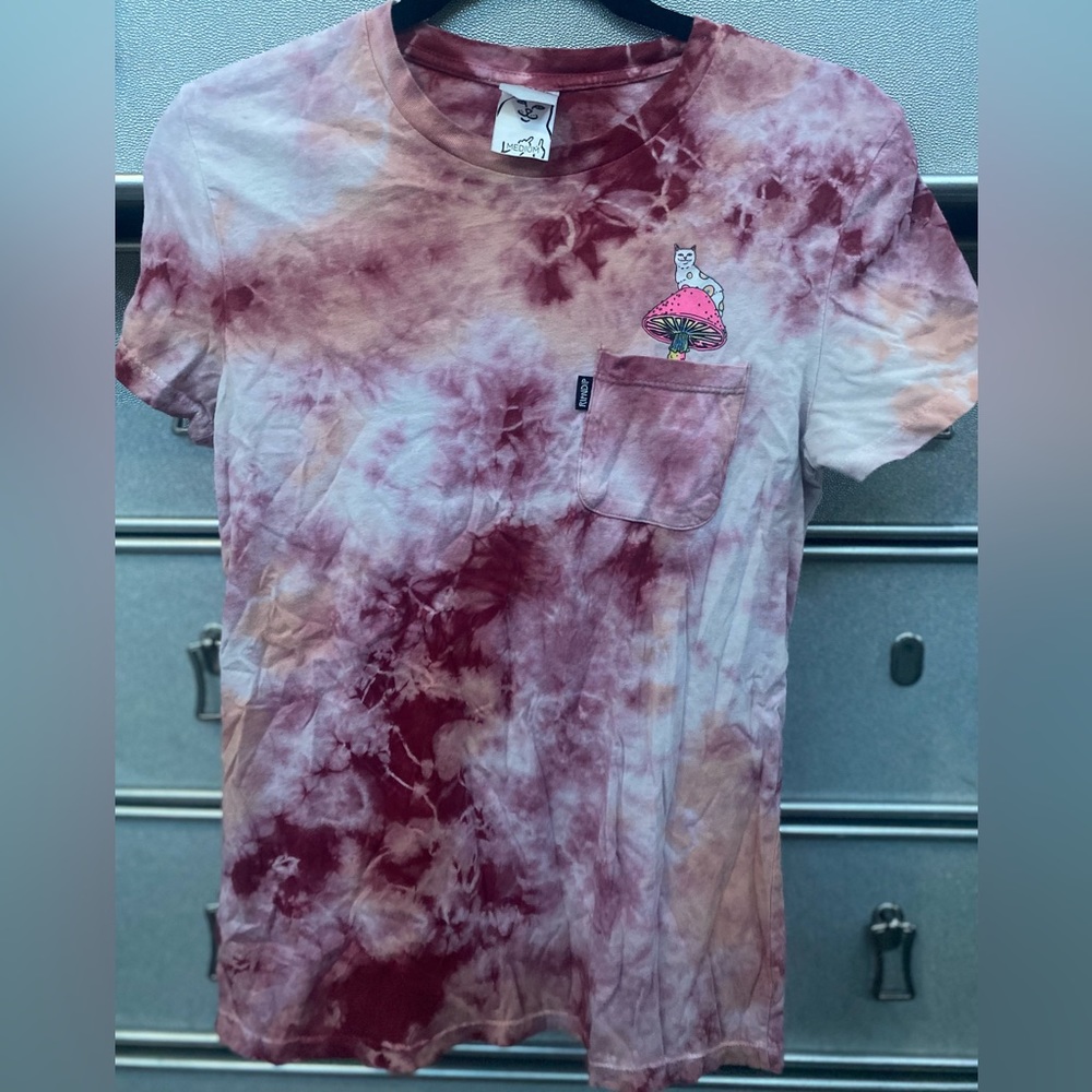 RIPNDIP tie dye fitted M shirt women’s